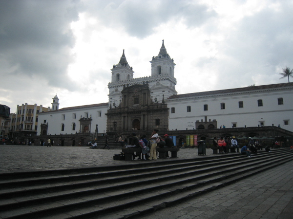 Quito: The monastery of San Francisco (last photo in this section)