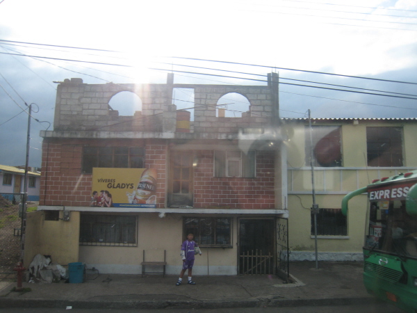 Showing how houses are constructed over time