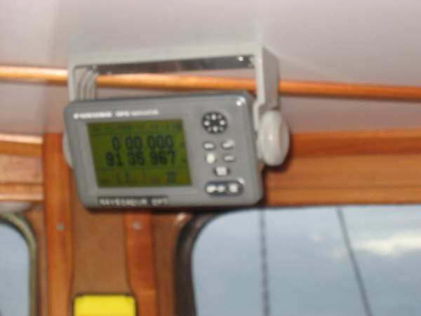 Crossing the equator for the first time