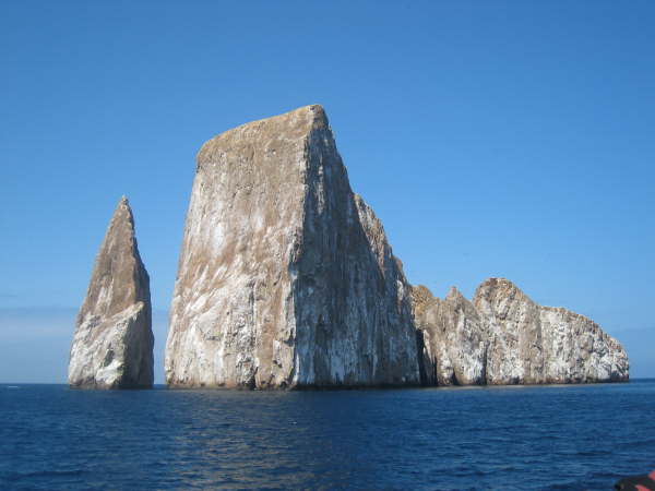 San Cristobal - Leon Dormido (sleeping lion) - where we went snorkeling