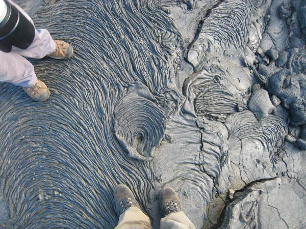 Santiago - Sullivan Bay - lava