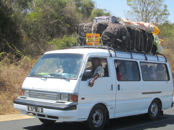 Another overloaded bush-taxi