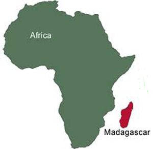 madagascar map