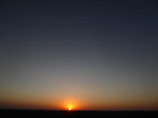 Sunset in Damaraland