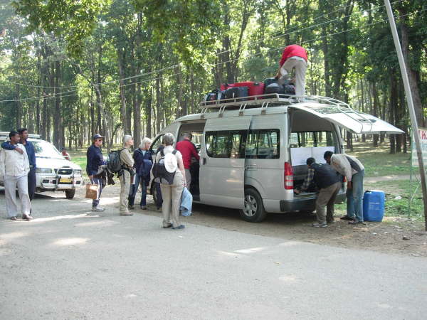 Changing Vehicles India to Nepal