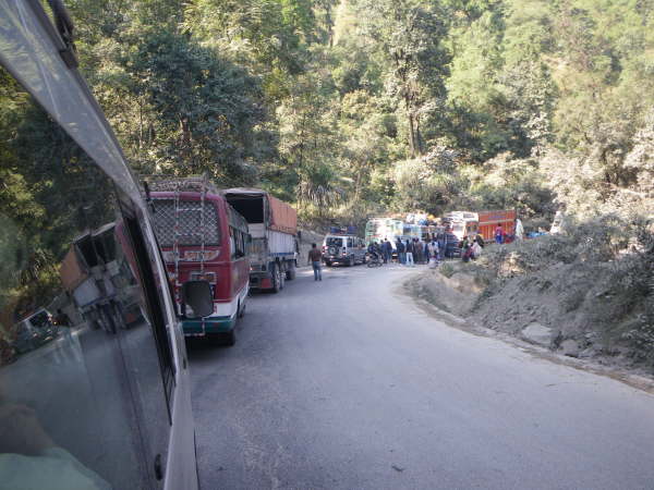 The anticipated road accident