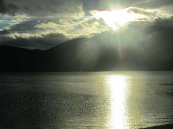 Sunset at Te Anau