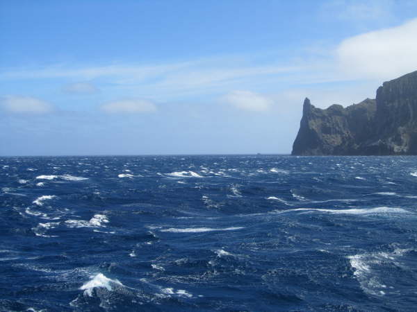 Off the Antipodes Islands in a force 9 gale