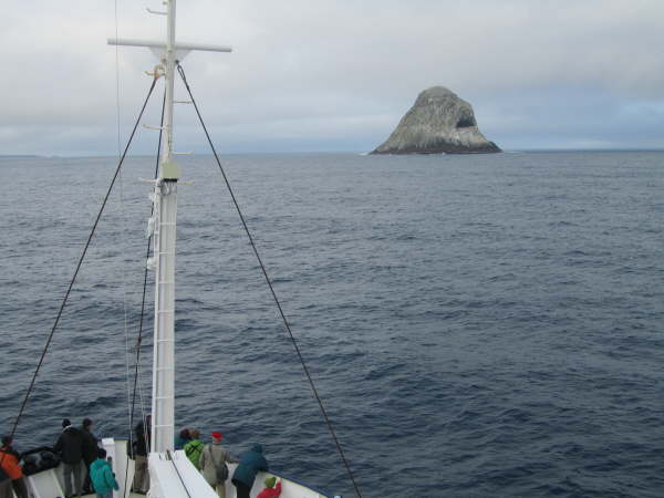 Pyramid Rock in the Chatham Islands