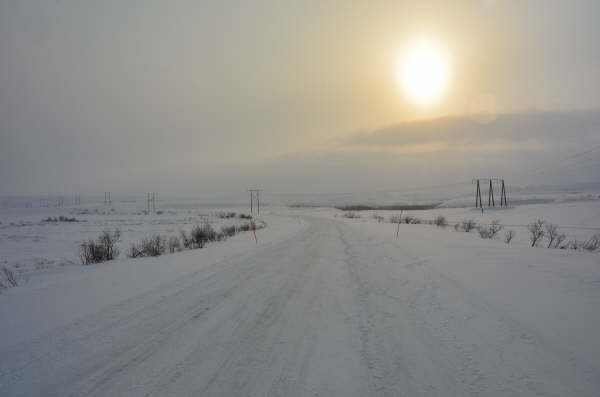 Bleakness but in the sunshine