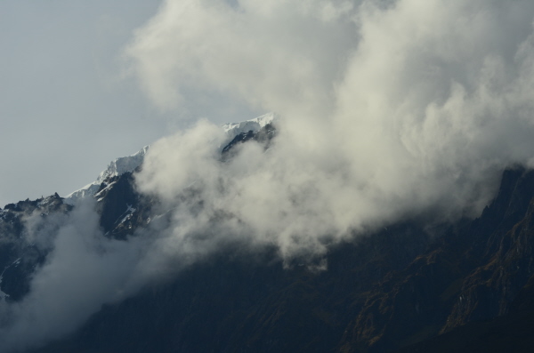 Mountains on the way back from Machu Picchu
