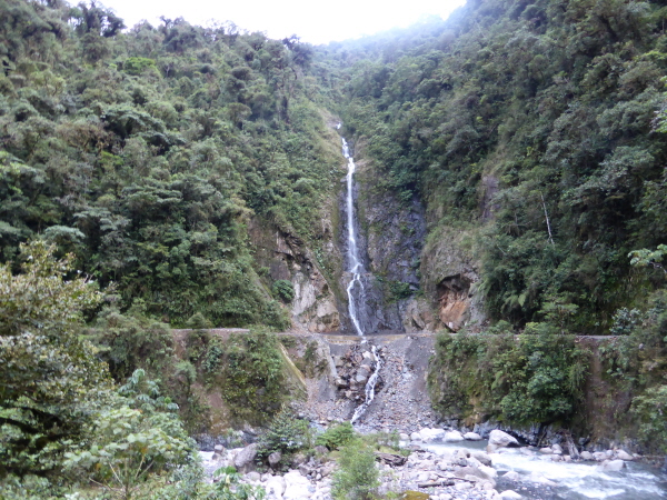 Waterfall on the Manu Road