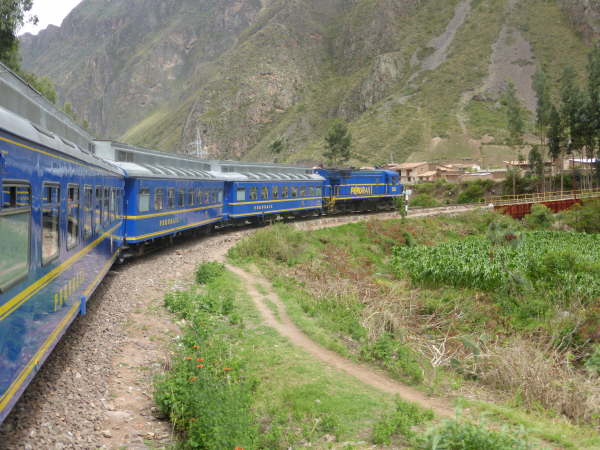 On the way to Machu Picchu