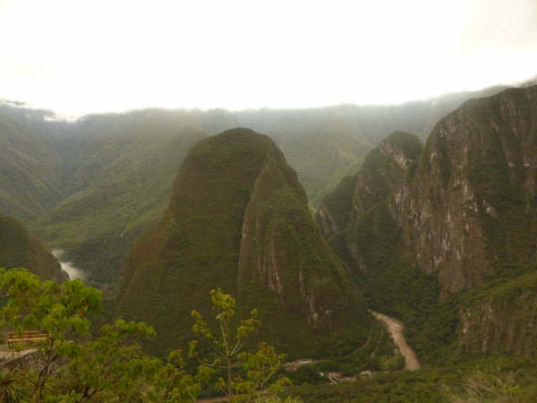 Putucusi mountain (opposite Machu Picchu)
