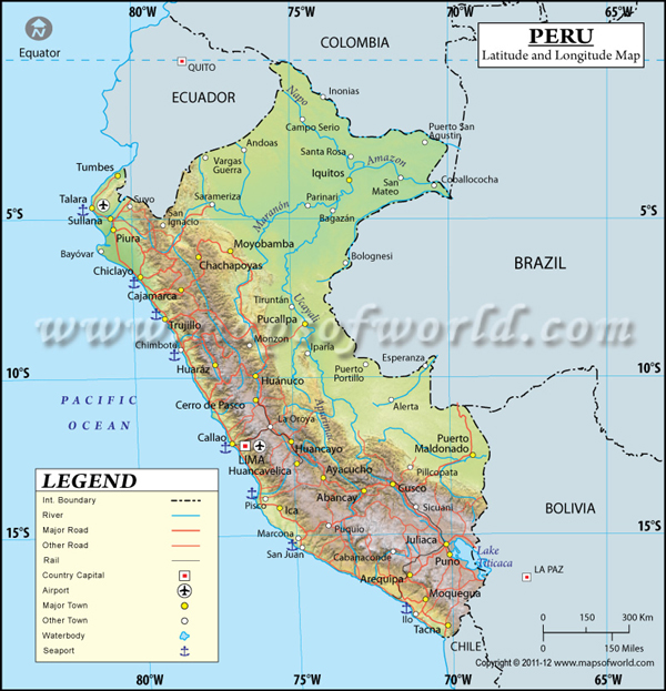 Peru map