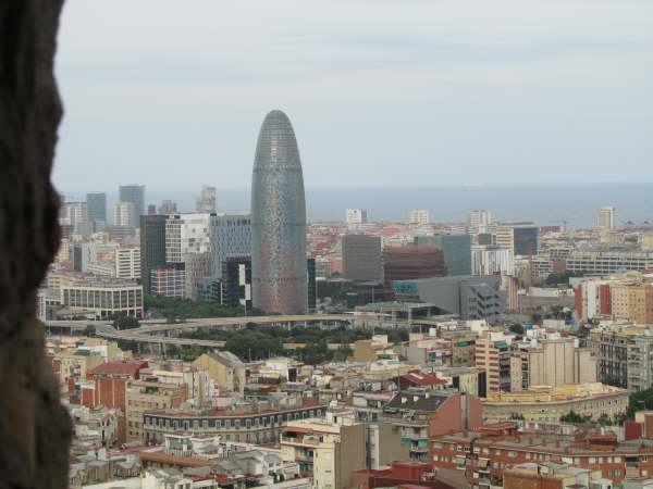 View from La Sagrada Familia