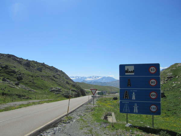 Border between France and Spain