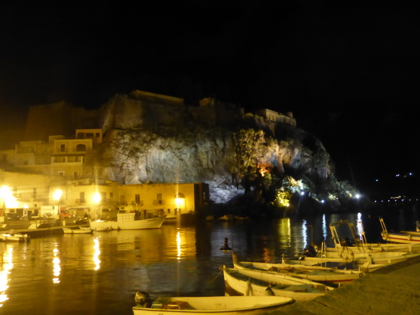 Lipari at night