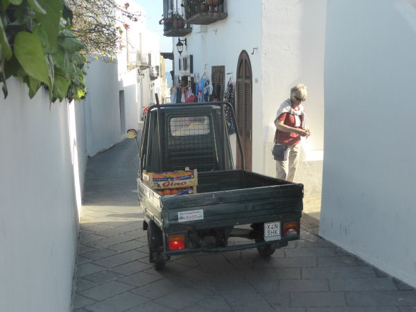 Transport on Stromboli