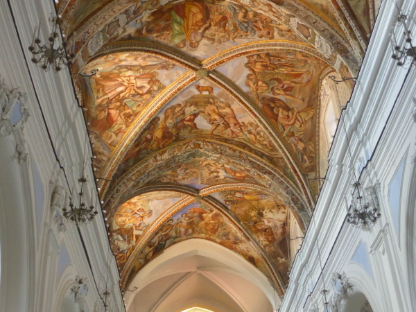 Ceiling of Lipari Cathedral