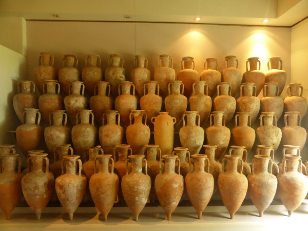 Amphorae from a shipwreck