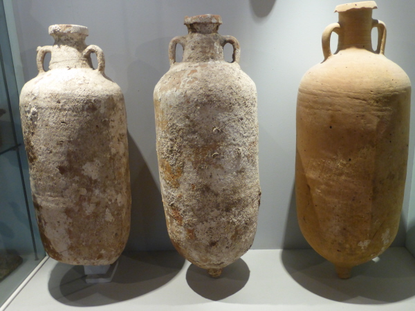 Amphorae from a shipwreck