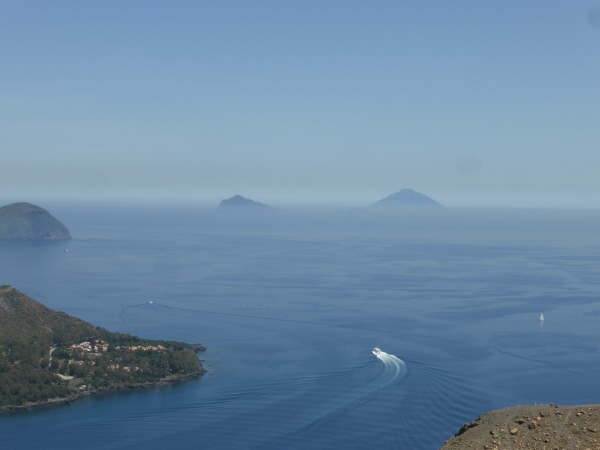 Panarea and Stromboli from Vulcano