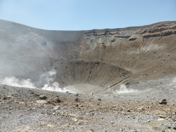 The crater
