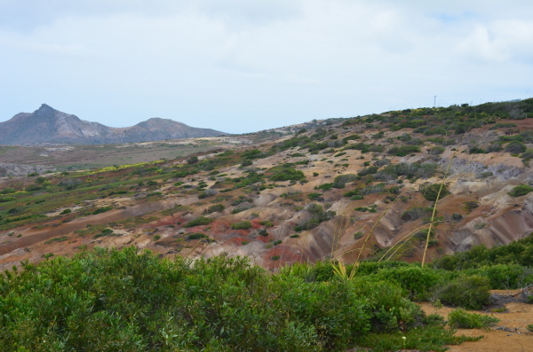 Scenery - the coloured sands