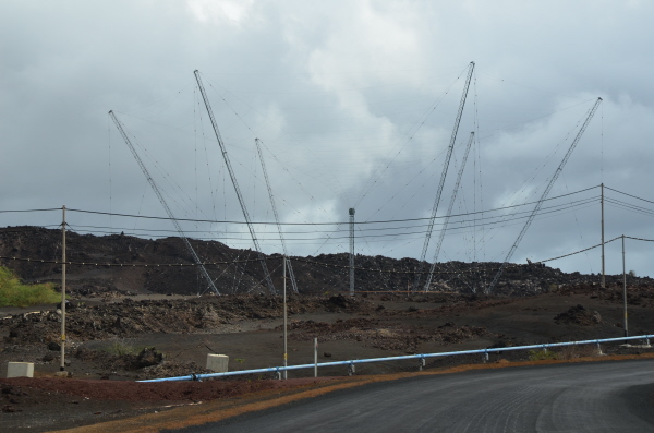 One of the many listening posts 