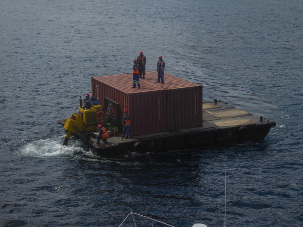 RMS St Helena at St Helena