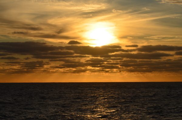 Sunset at Sea