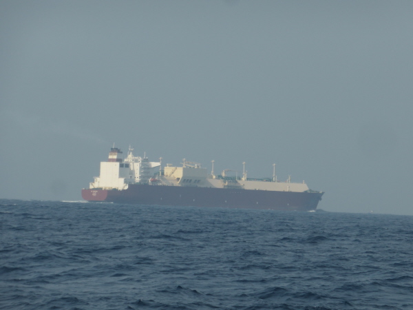 LNG tanker Al Shamal IMO 9360893 bound for the Gulf (last photo in this section)
